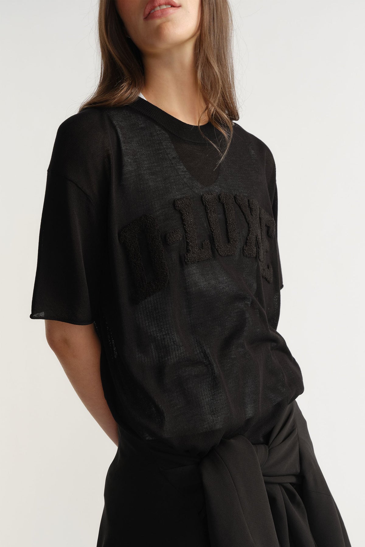 D-Luxe Fine Knit Tee