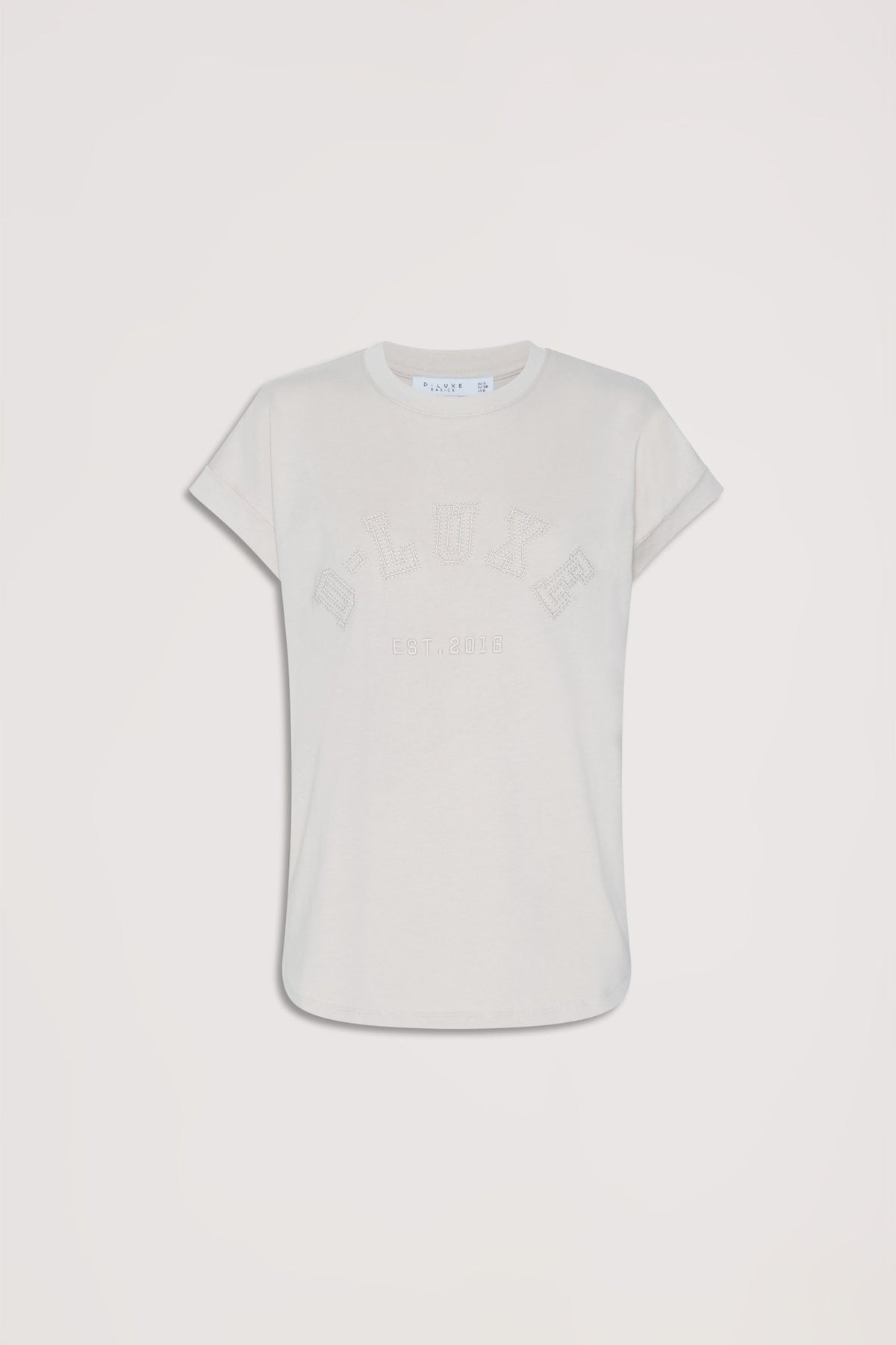 D-Luxe Collegiate Tonal Tee