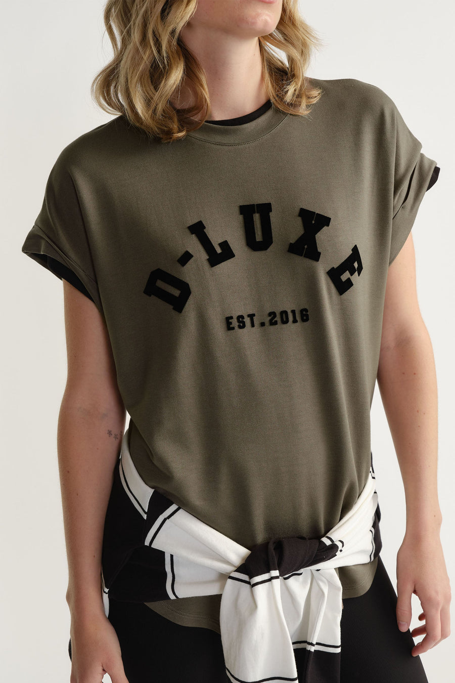 D-Luxe Half Moon Tee