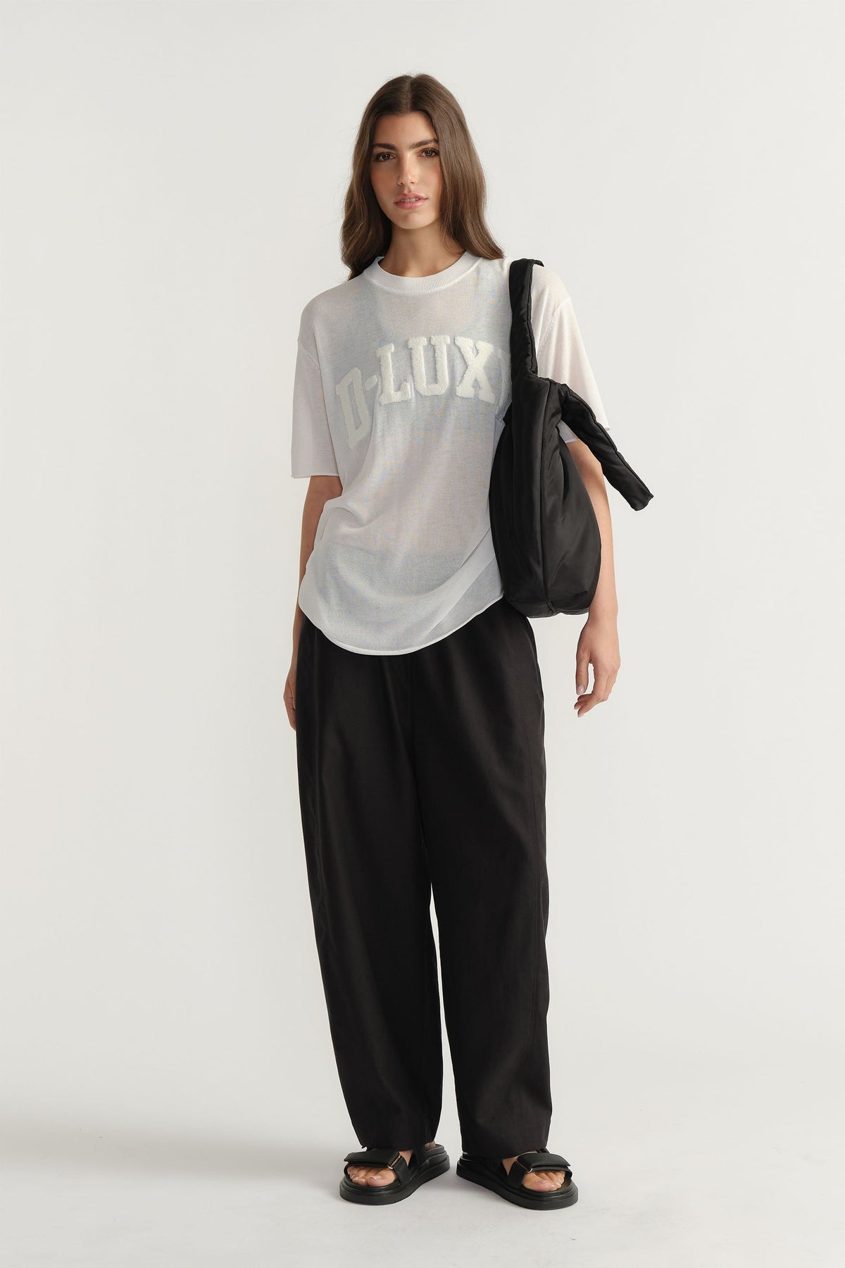 D-Luxe Fine Knit Tee