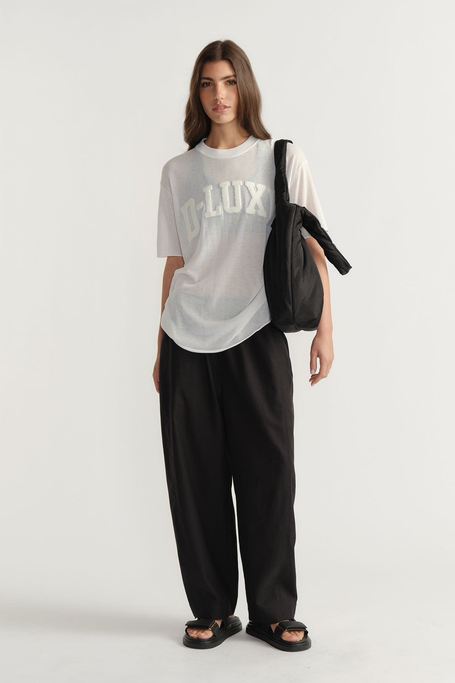 D-Luxe Fine Knit Tee