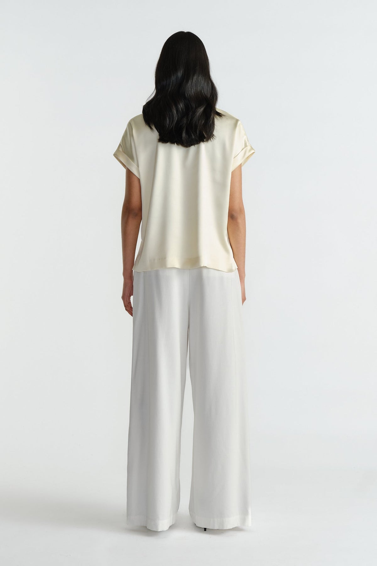 AnnMaree Satin Tee