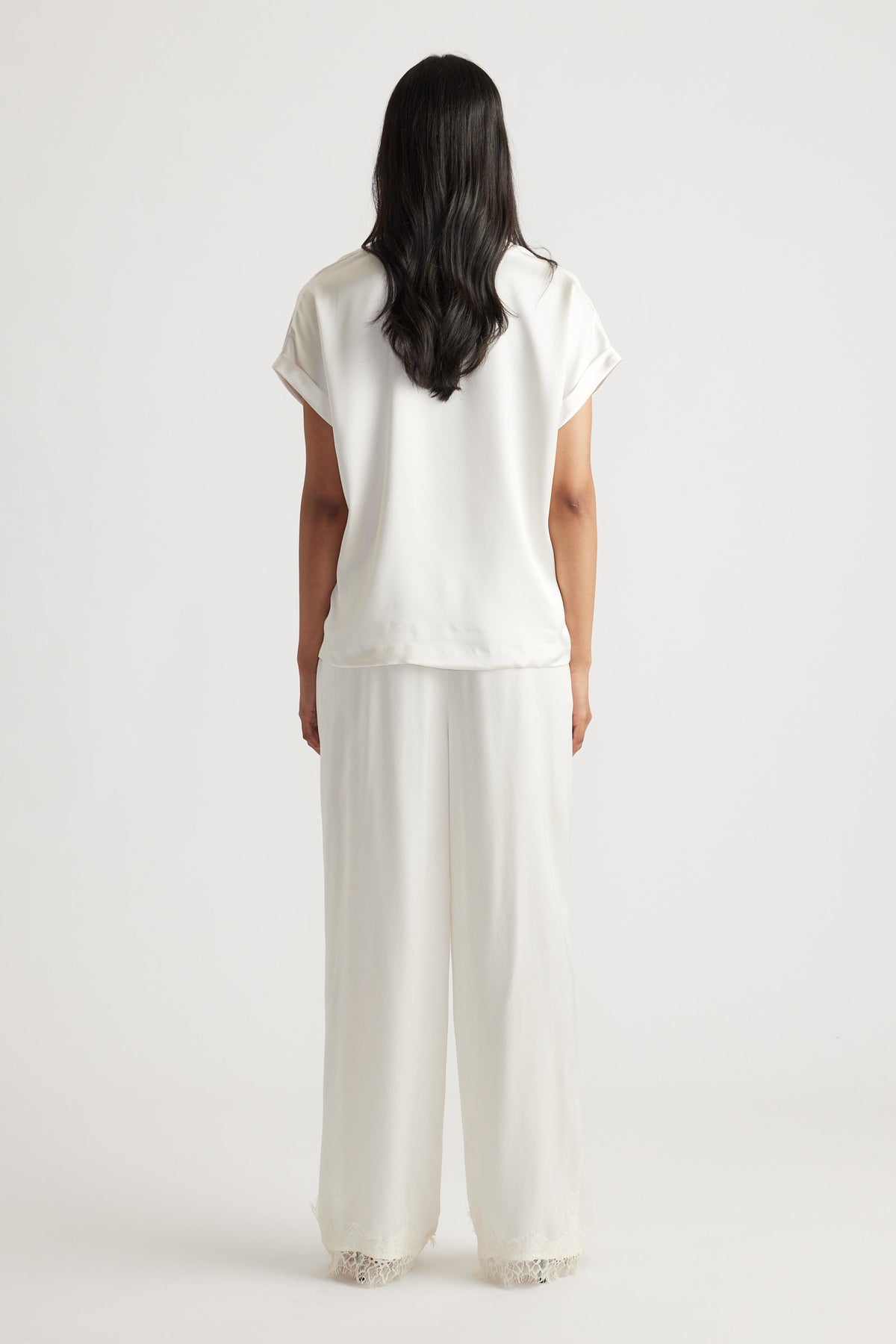 AnnMaree Satin Tee