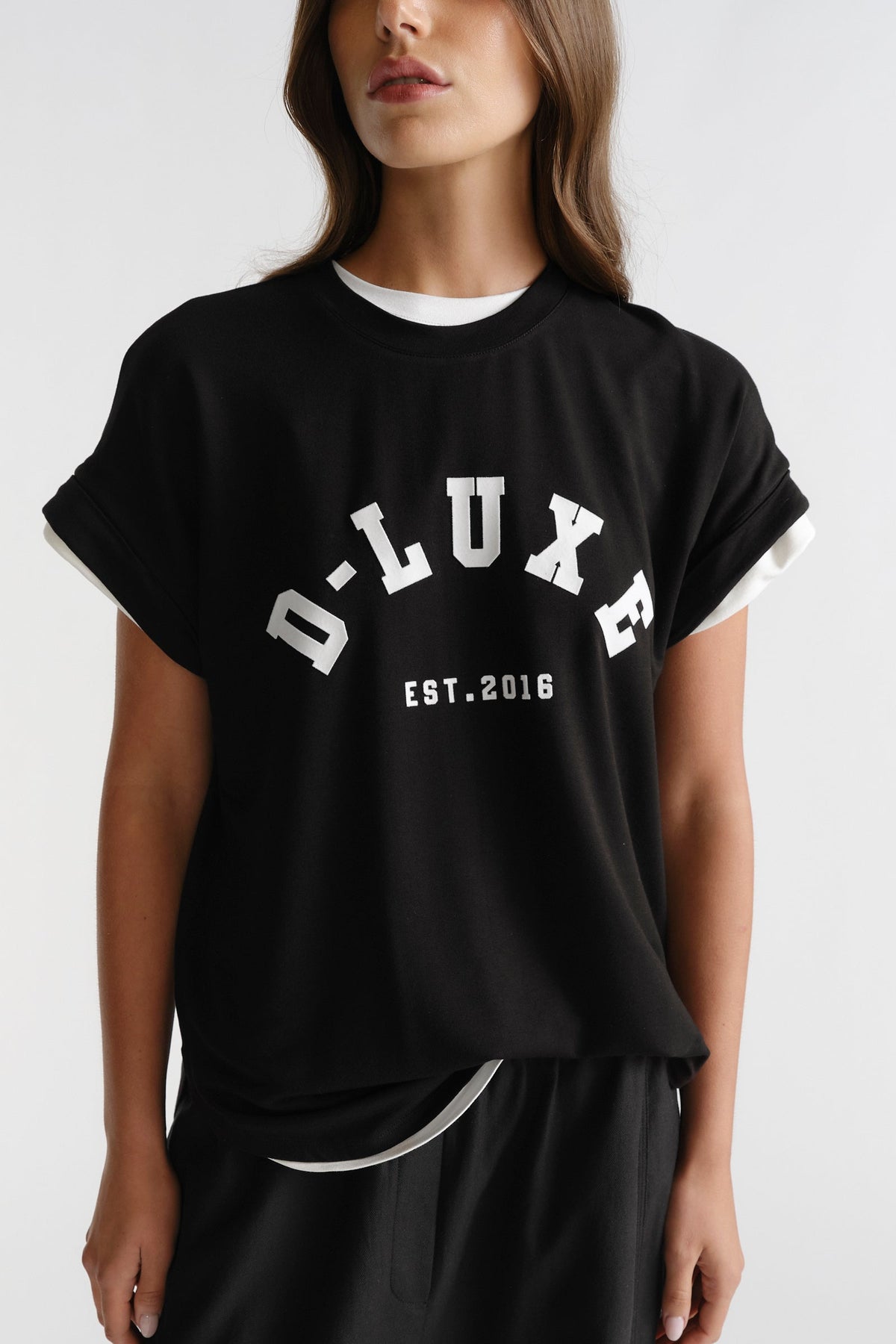 D-Luxe Half Moon Tee