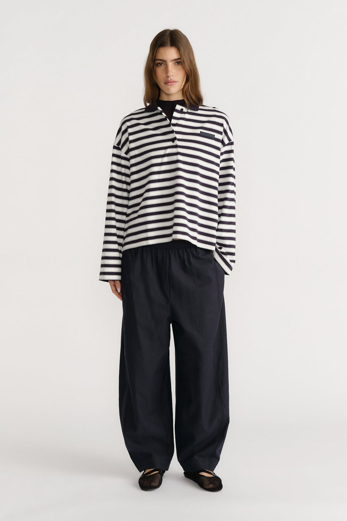 D-Luxe Stripe Polo