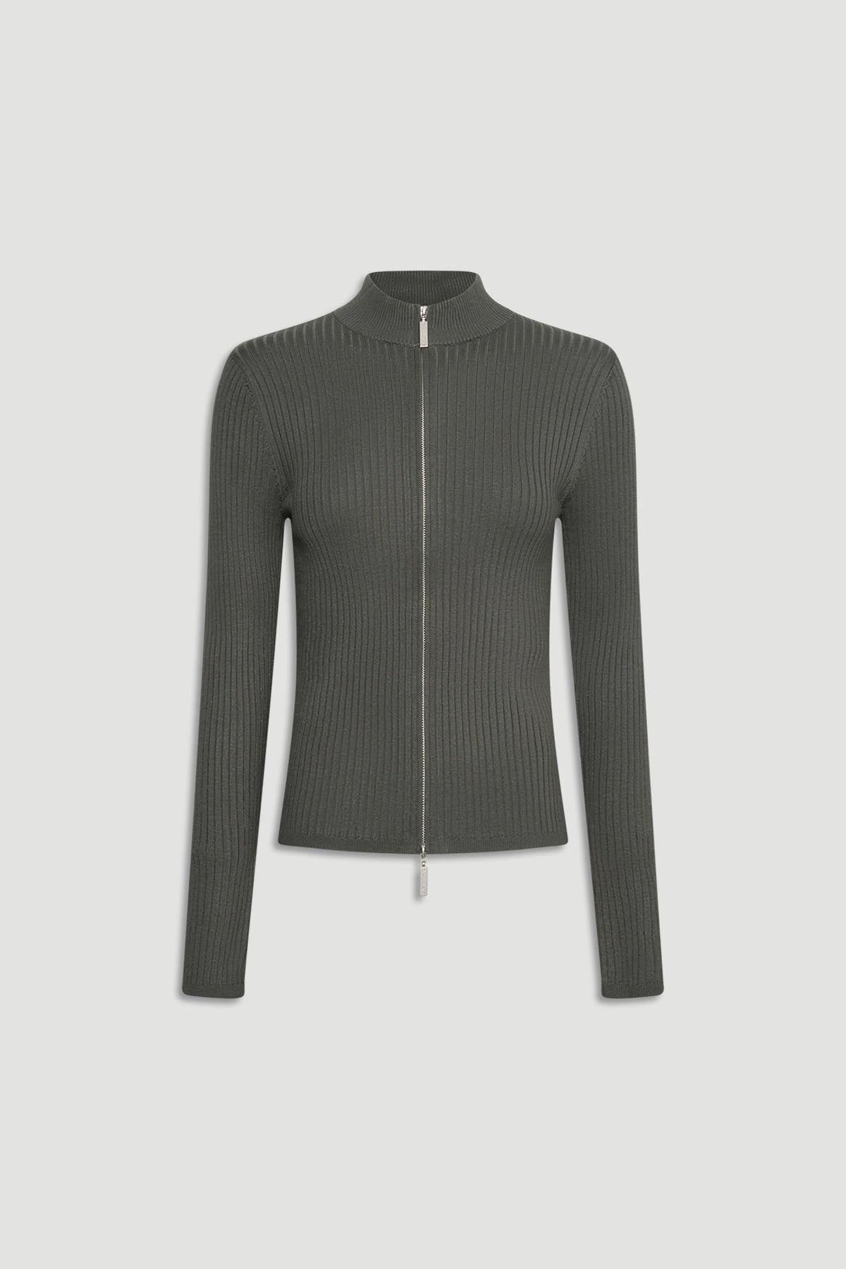 D-Luxe Knit Zip Long Sleeve