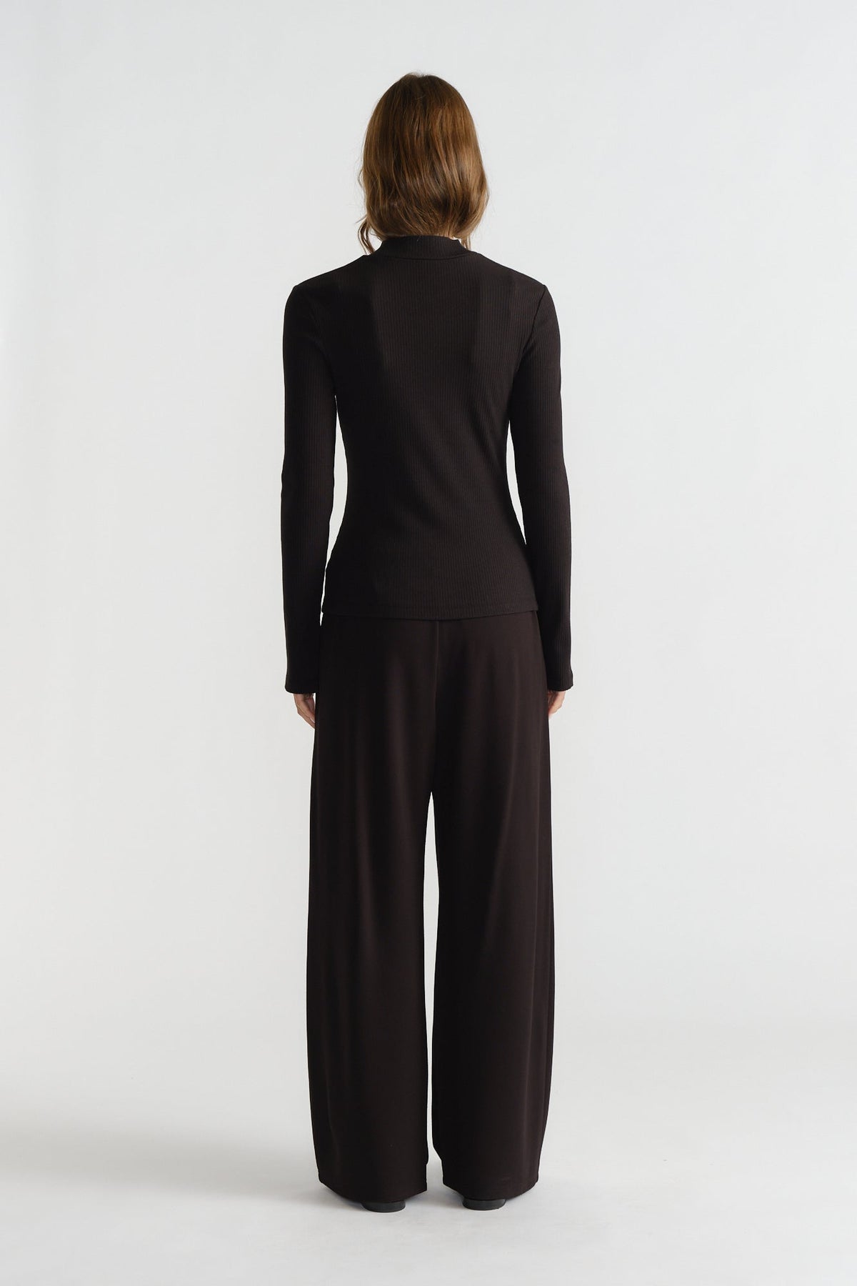 D-Luxe Long Sleeve Rib Top