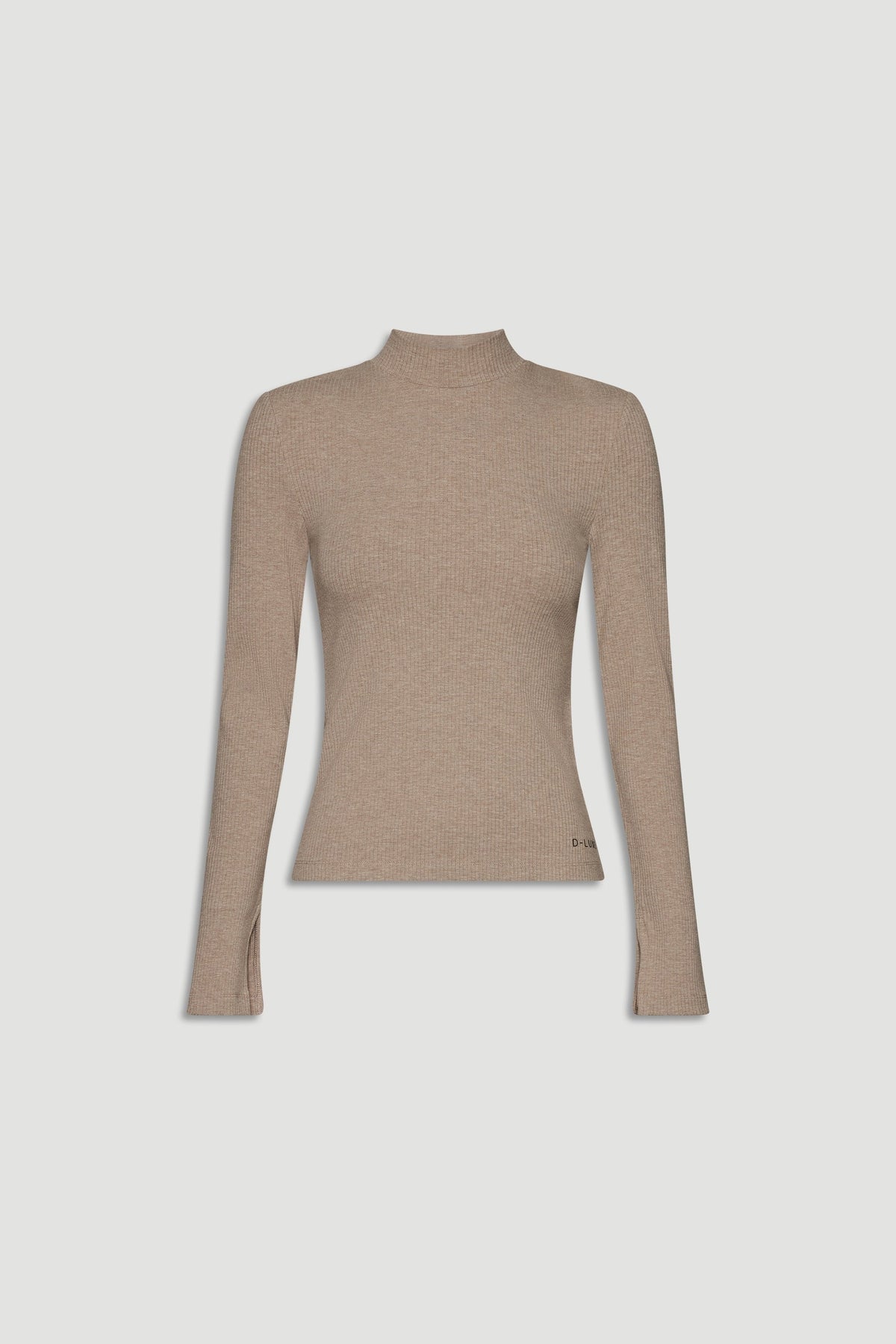 D-Luxe Long Sleeve Rib Top