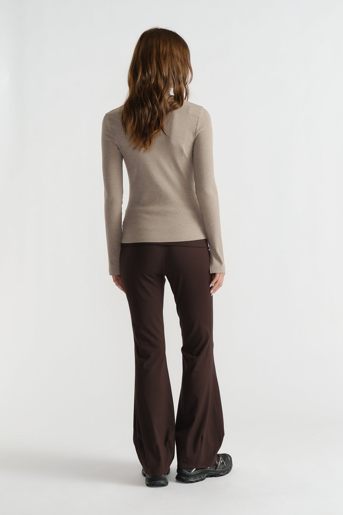 D-Luxe Long Sleeve Rib Top