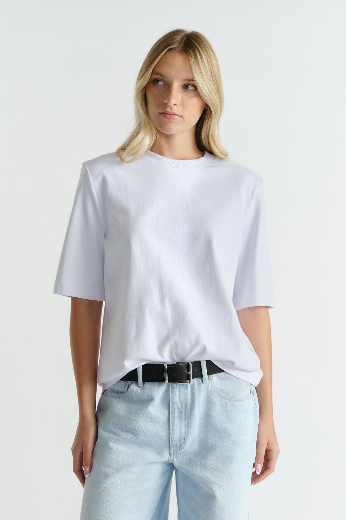 Phoebe Shoulder Pad Tee