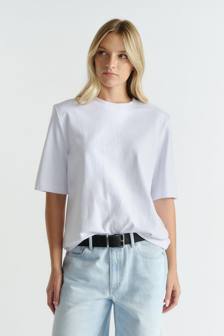 Phoebe Shoulder Pad Tee