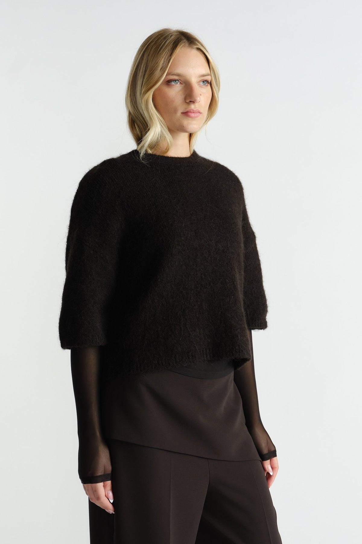 Lola Fluffy Knit Tee