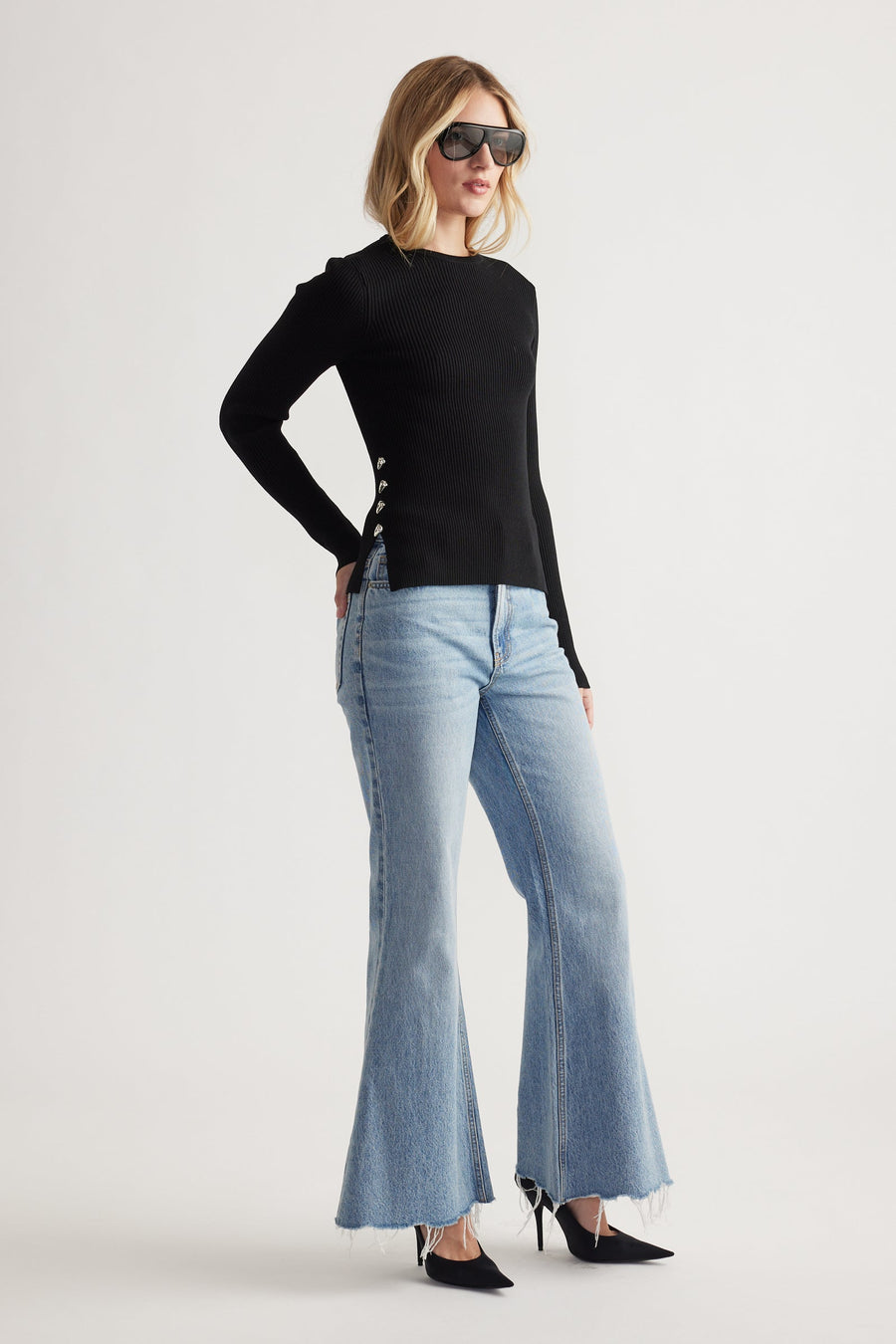 Piper Metal Detail Long Sleeve