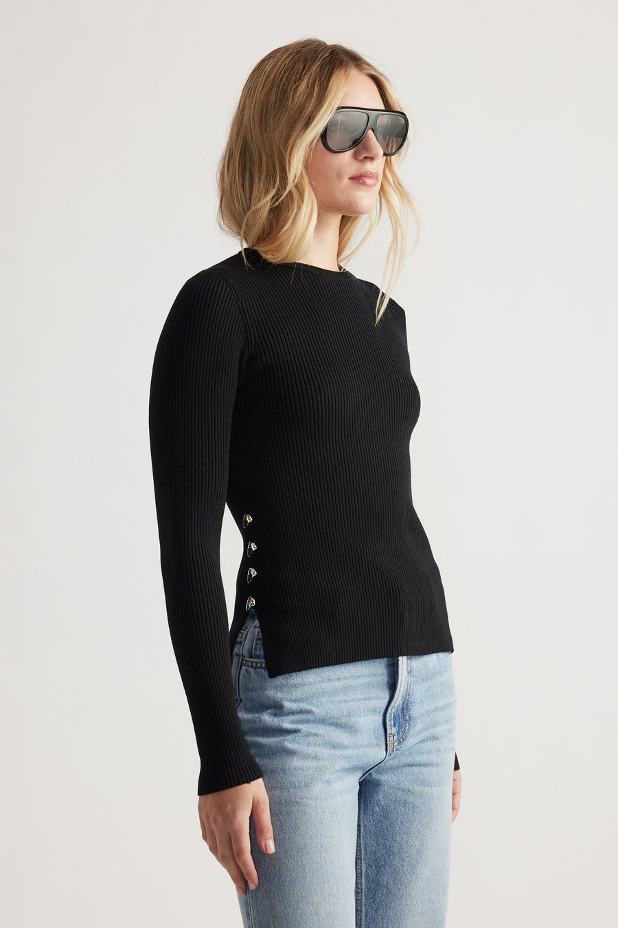 Piper Metal Detail Long Sleeve