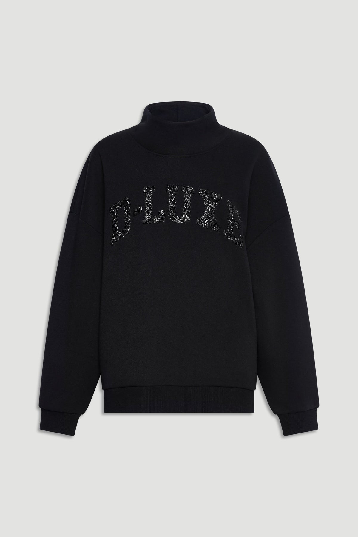 D-Luxe Sparkle Mock Neck Sweat