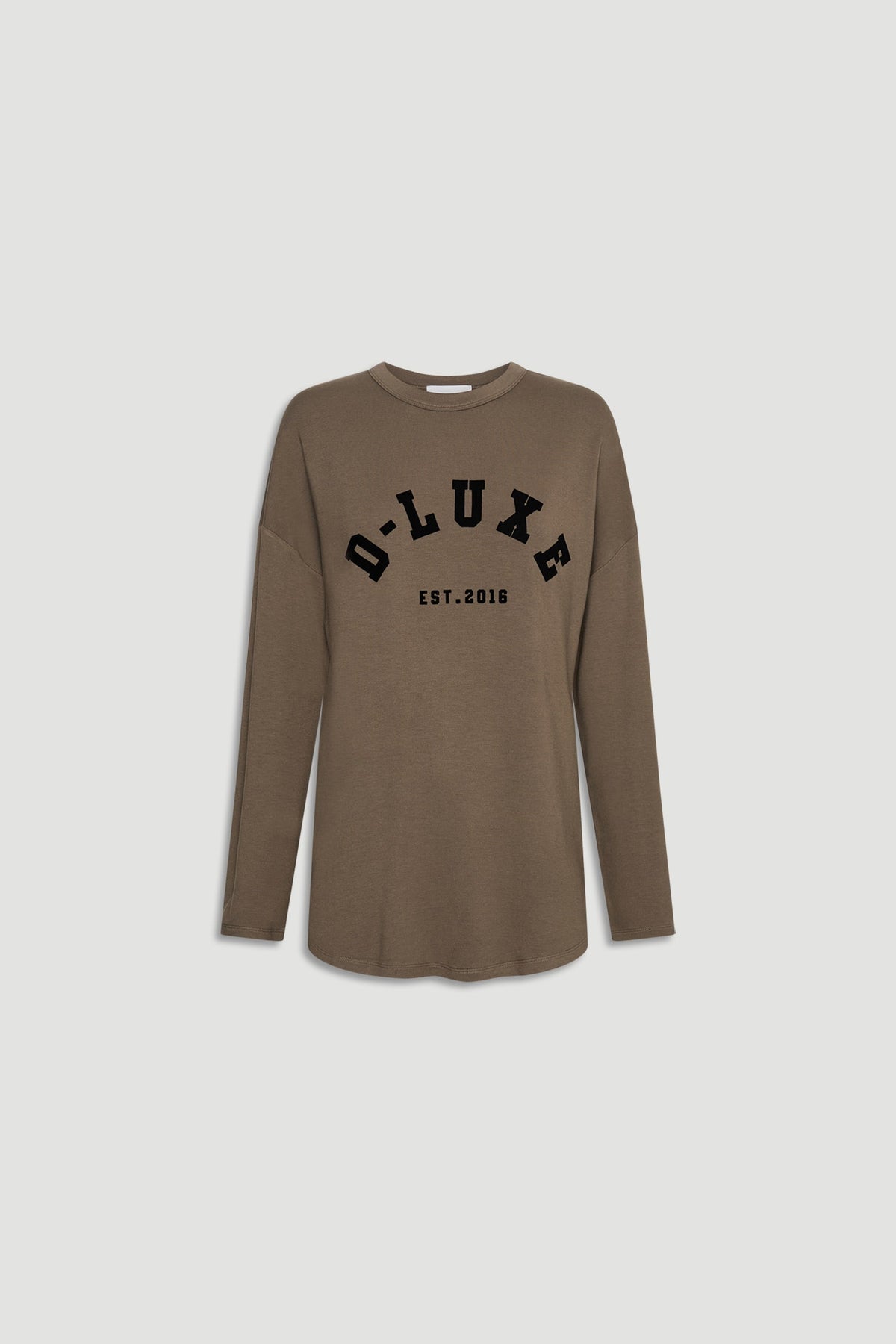D-Luxe Long Sleeve Logo Top