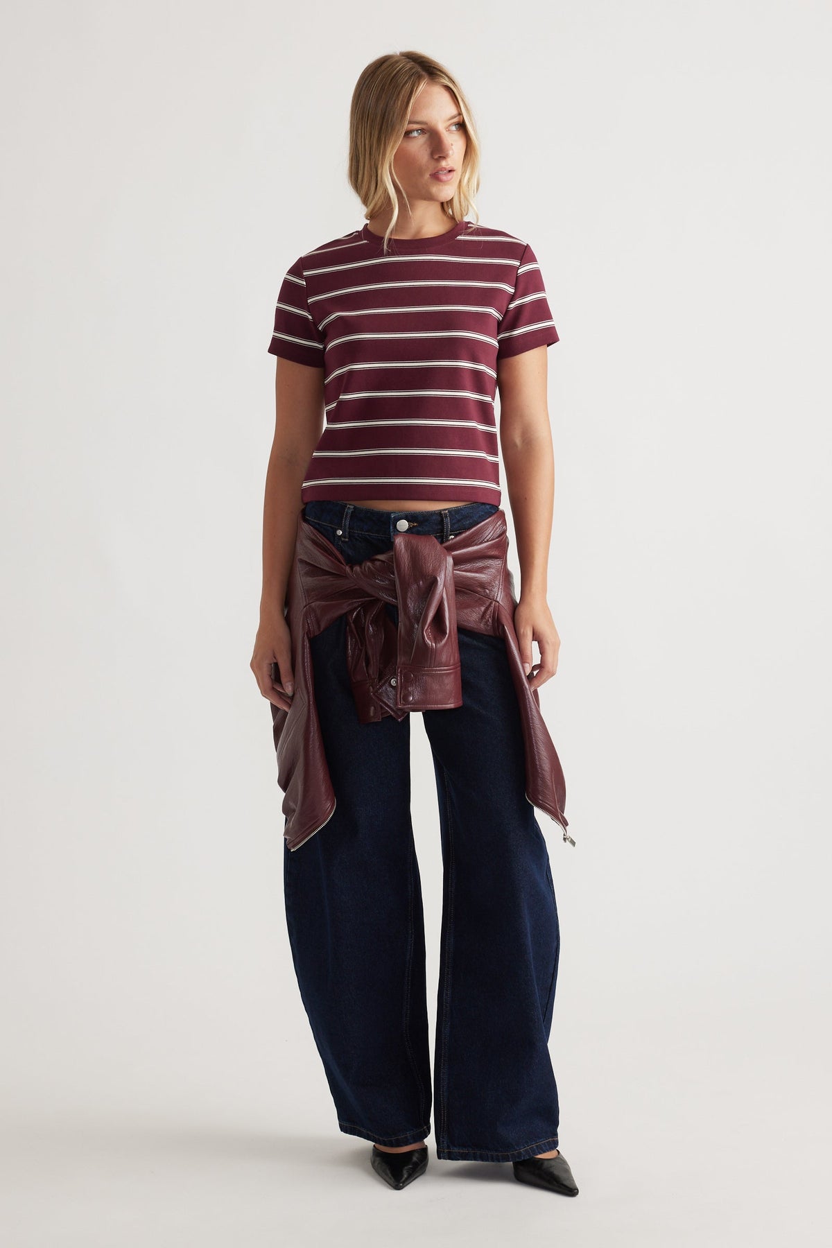 Dillon Stripe Mini Tee