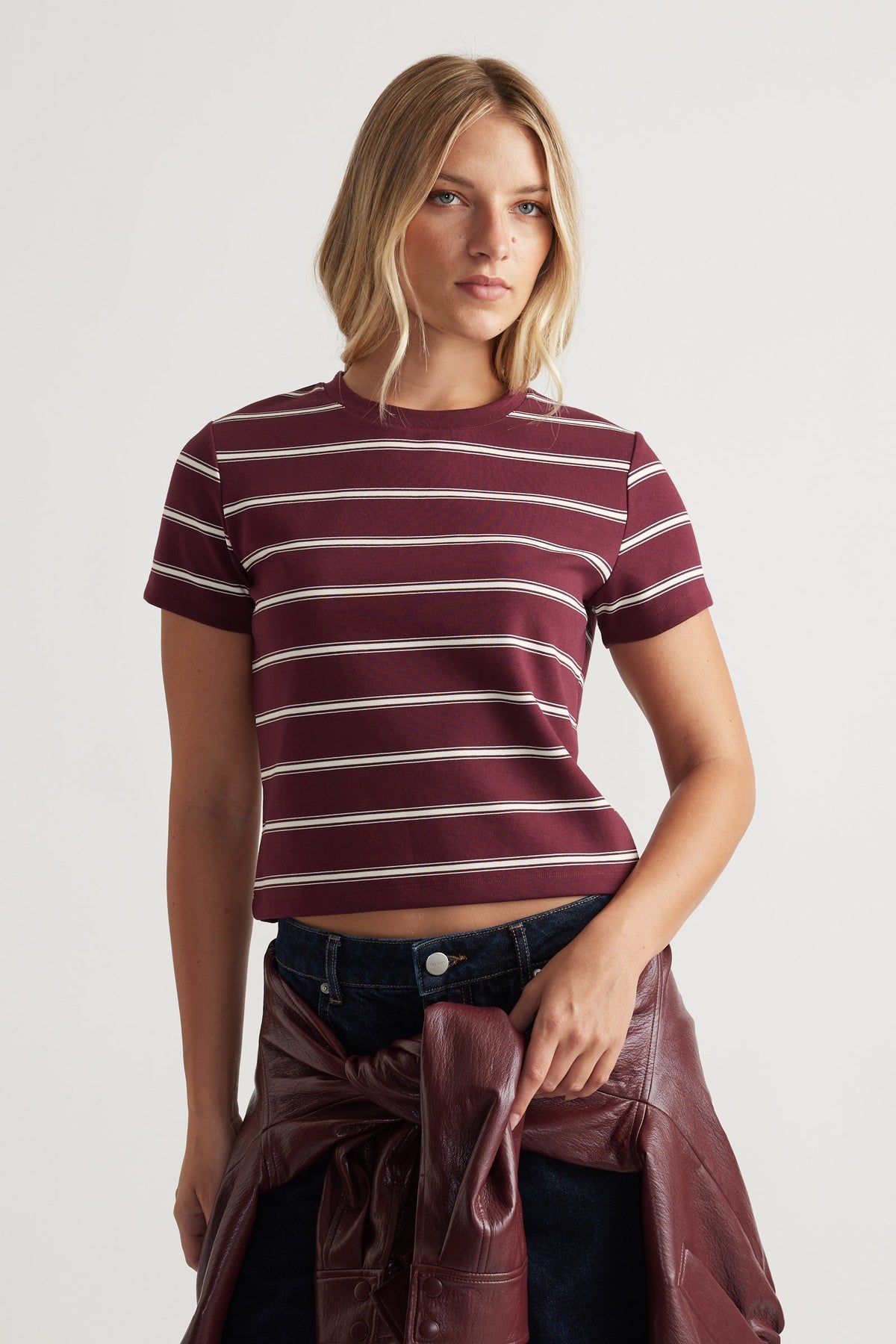 Dillon Stripe Mini Tee