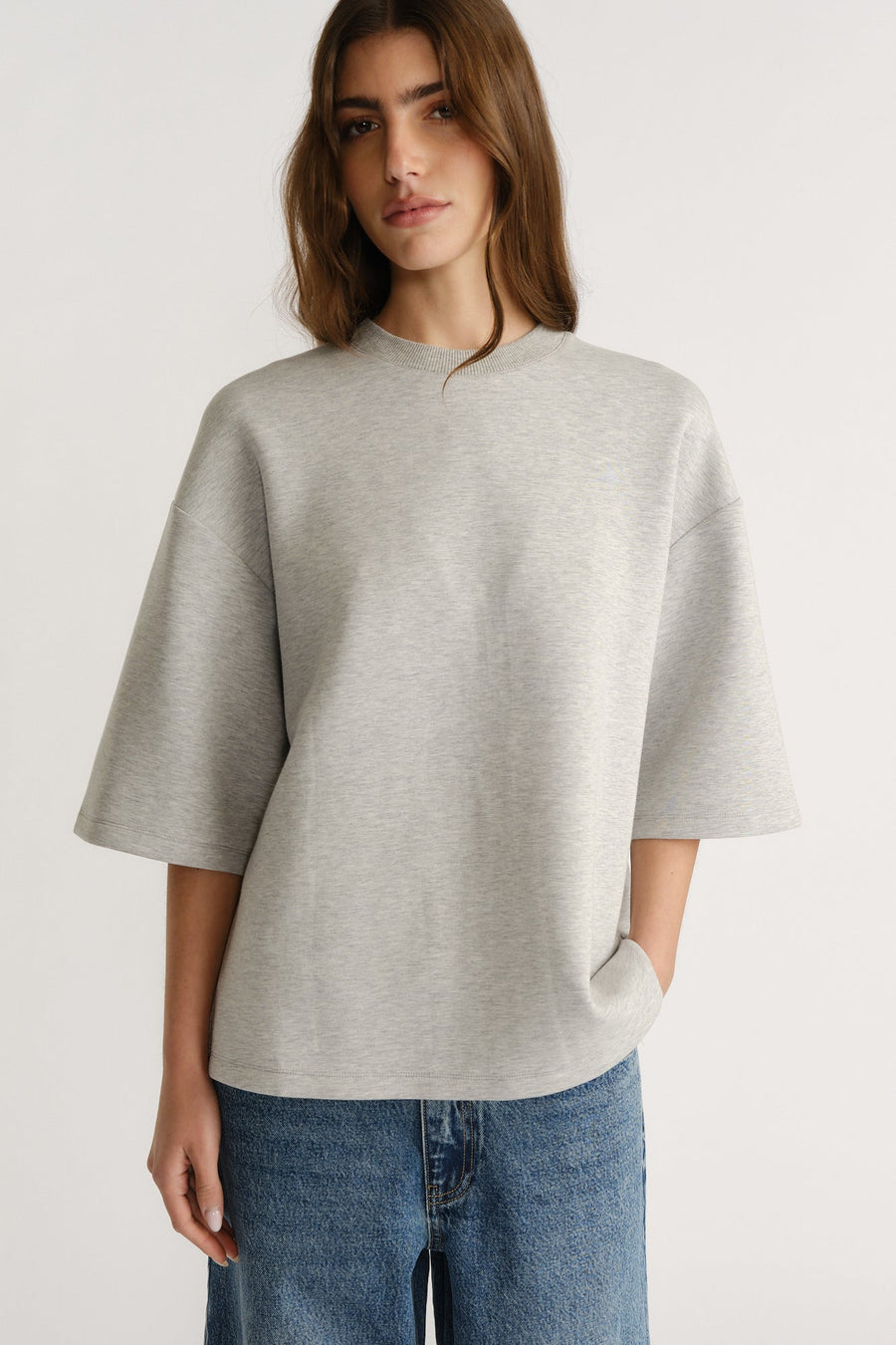 D-Luxe Neoprene Zip Back Tee