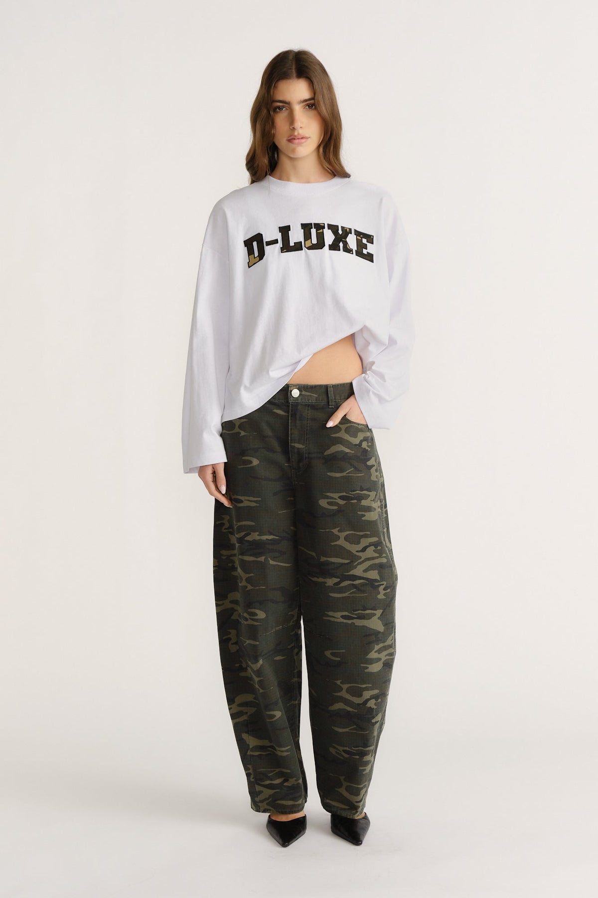 D-Luxe Camo Longsleeve Tee