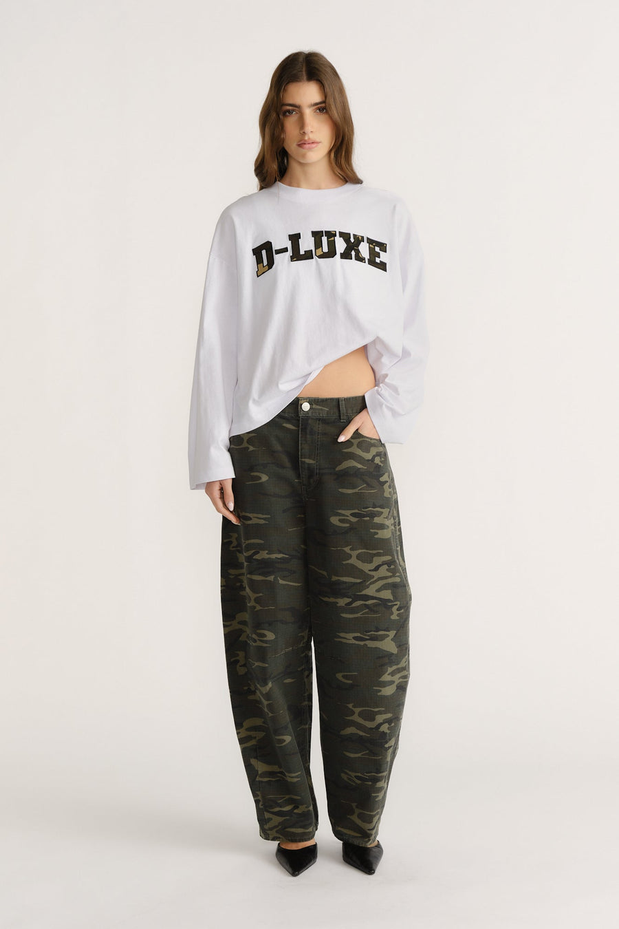 D-Luxe Camo Longsleeve Tee