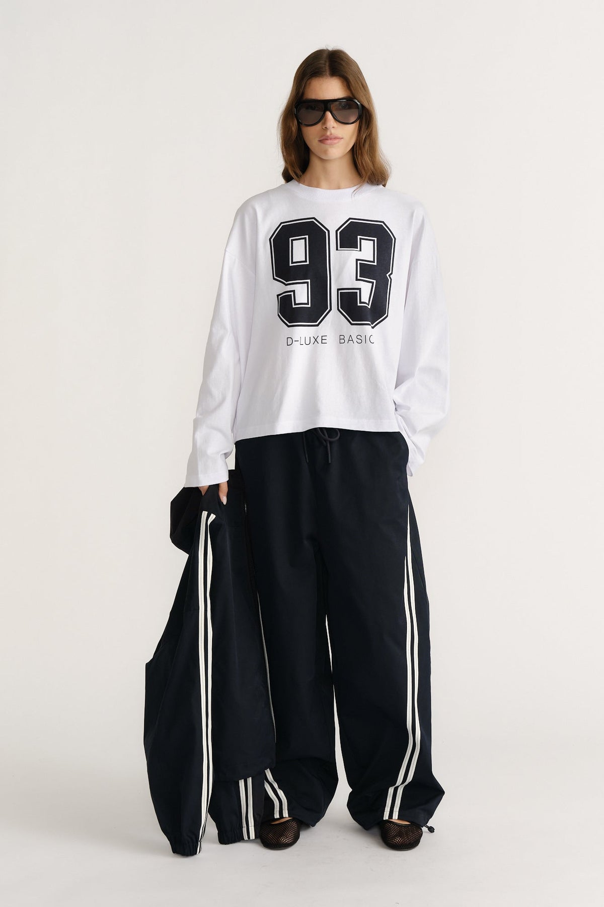 D-Luxe Number Long Sleeve Tee