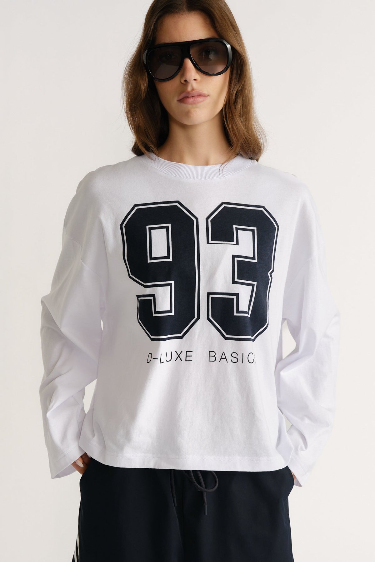 D-Luxe Number Long Sleeve Tee
