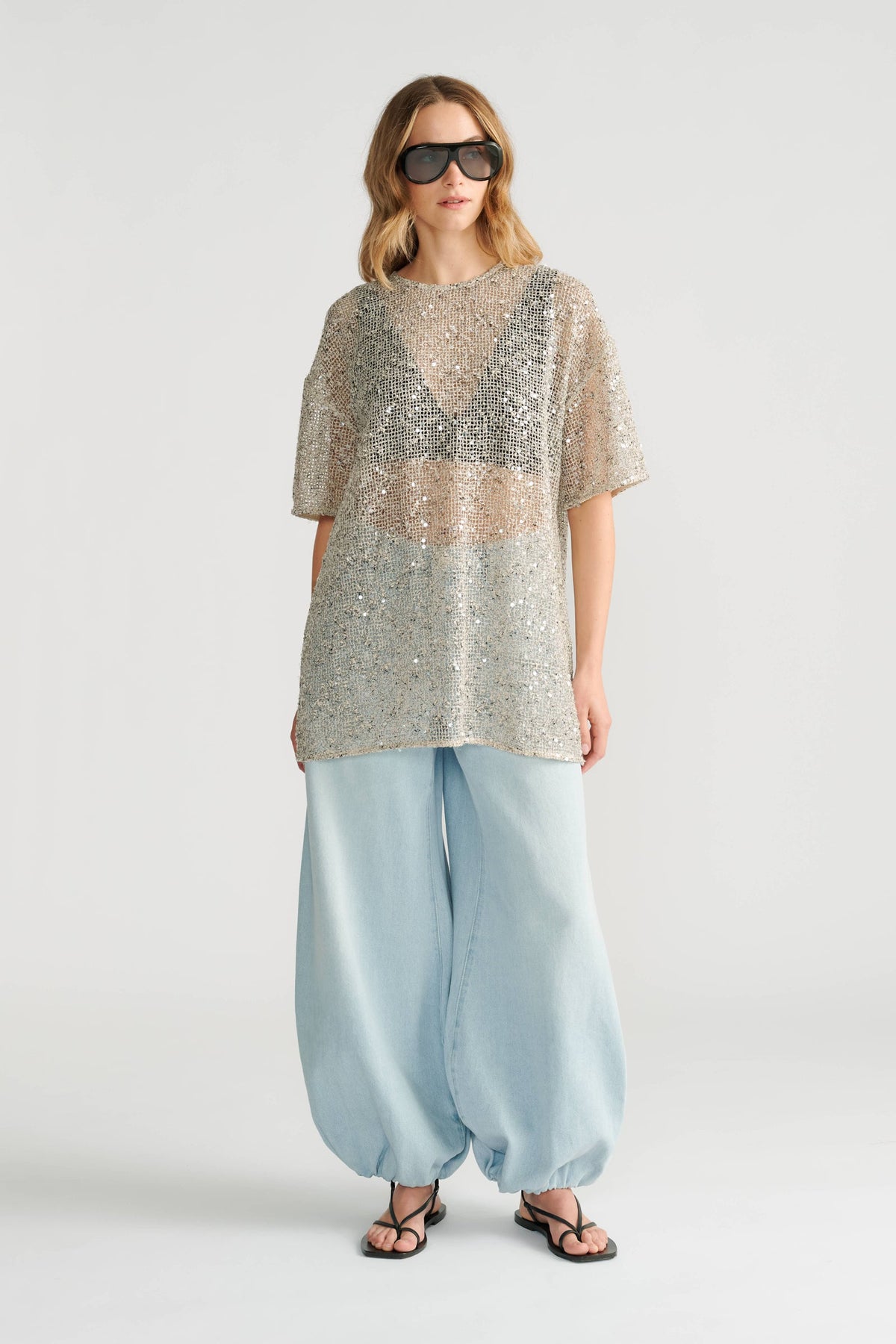 Collins Sequin Top