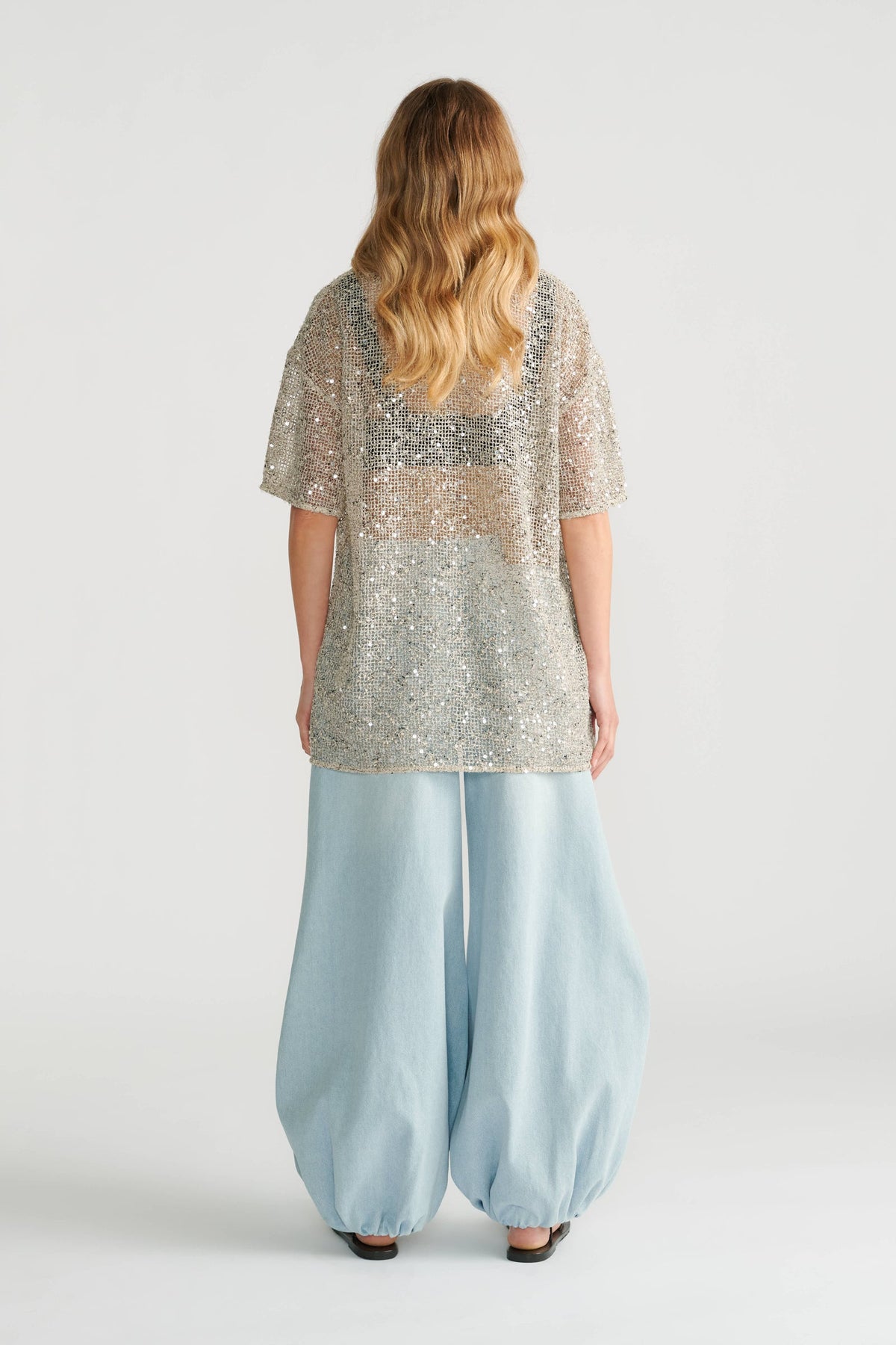Collins Sequin Top