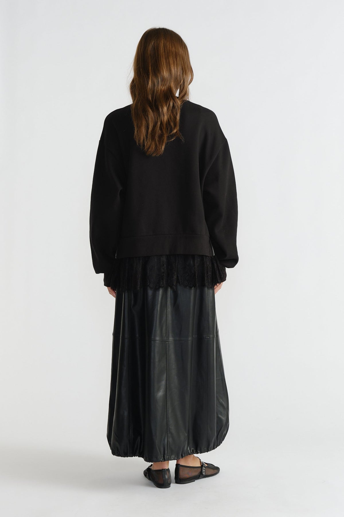 D-Luxe Lace Sweatshirt