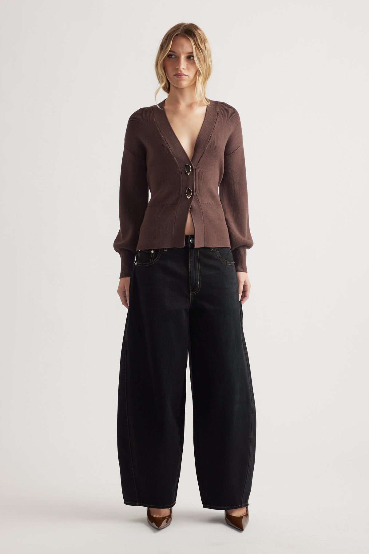 Emma Tie Back Knit Cardigan
