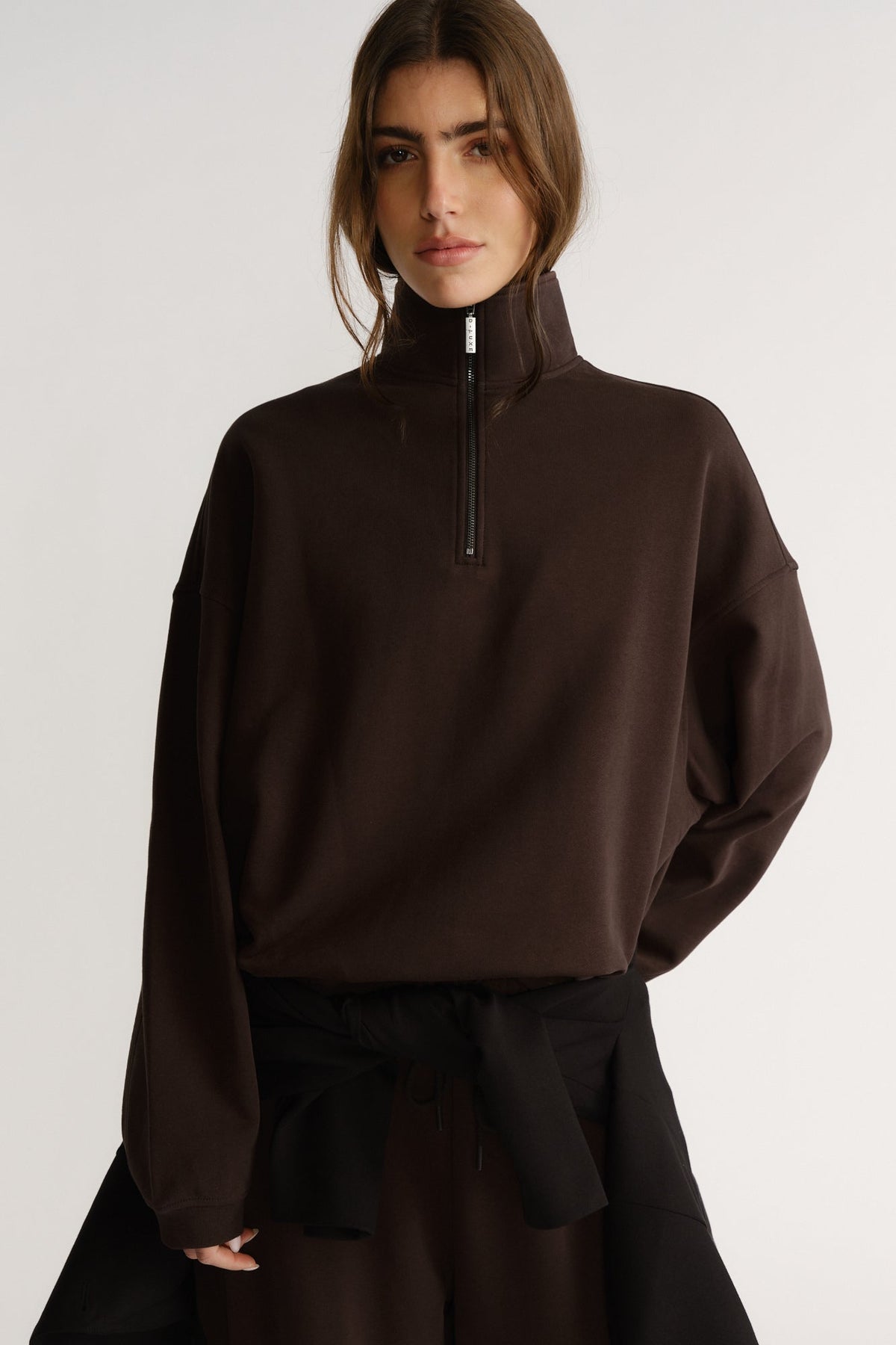 D-Luxe Quarter Zip Sweat