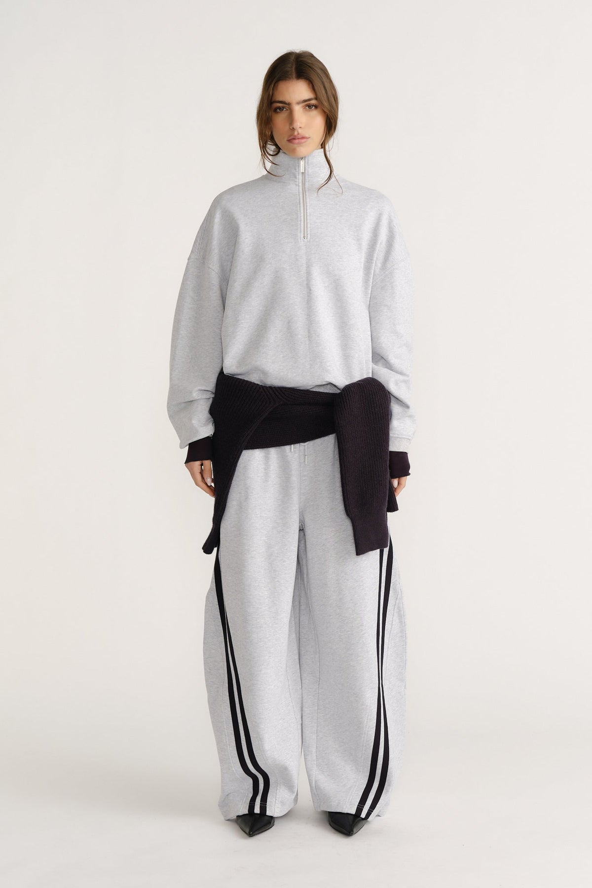 D-Luxe Quarter Zip Sweat