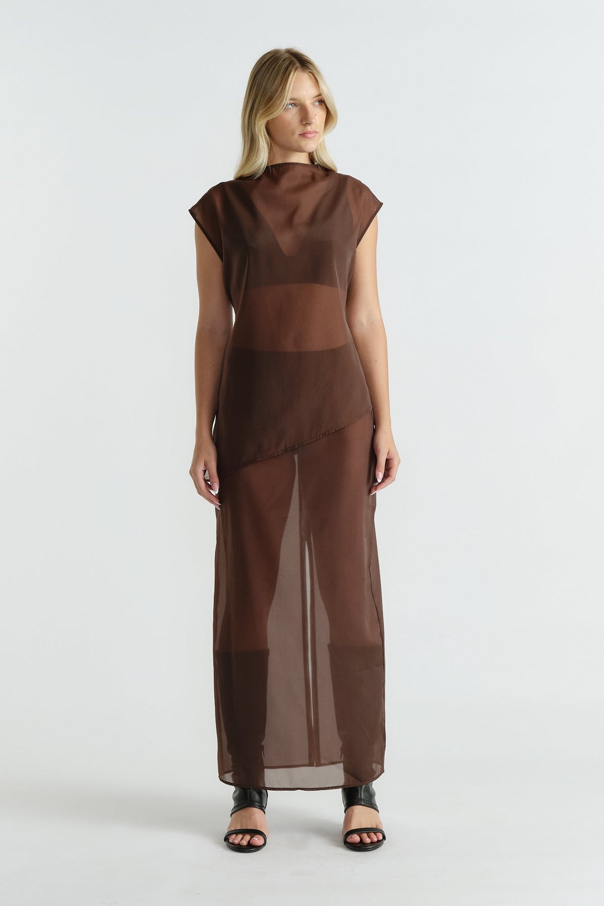 Tyra Sheer Tie Top