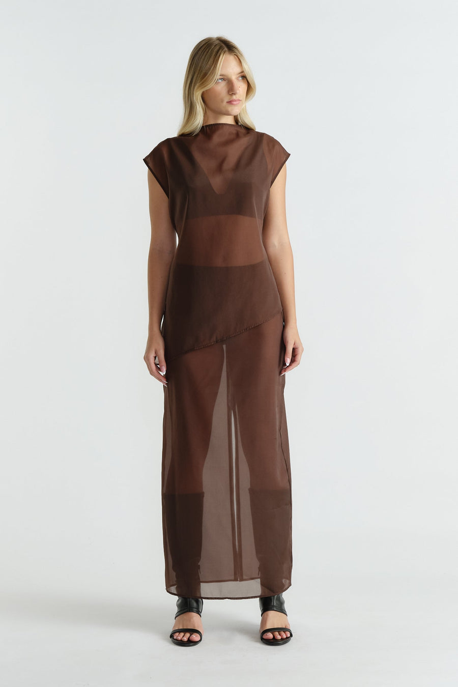 Tyra Sheer Tie Top