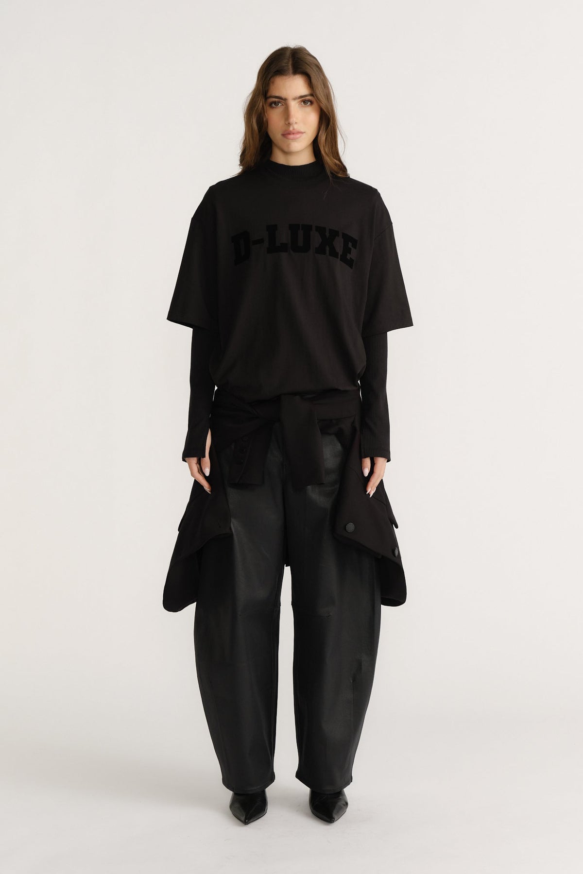 D-Luxe Flocked Logo Tee