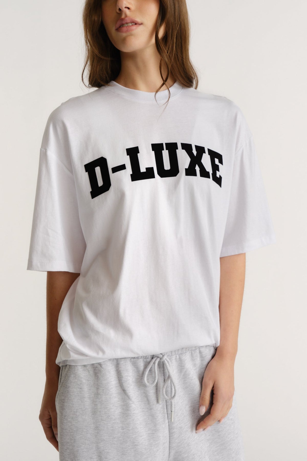 D-Luxe Flocked Logo Tee