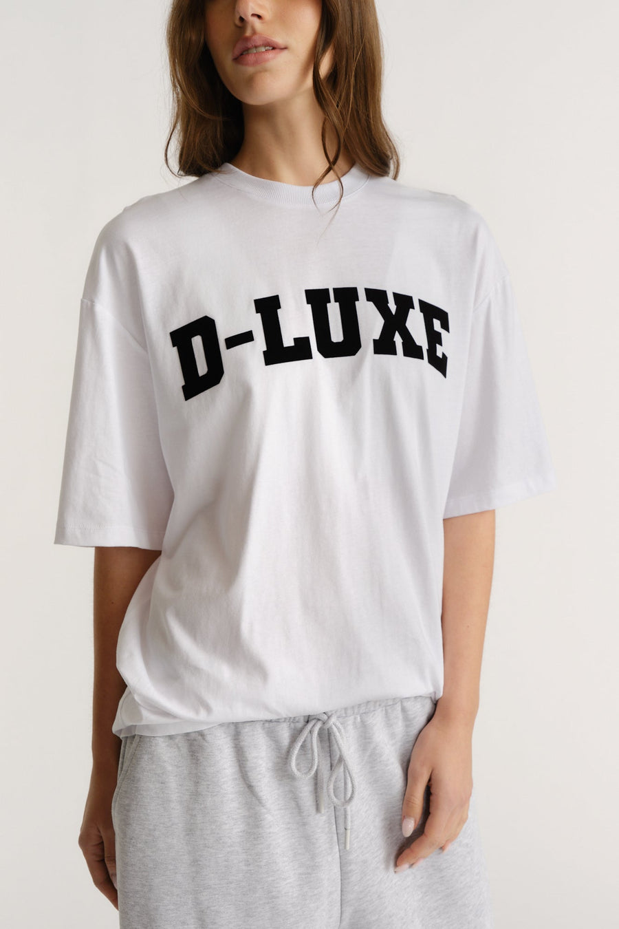 D-Luxe Flocked Logo Tee