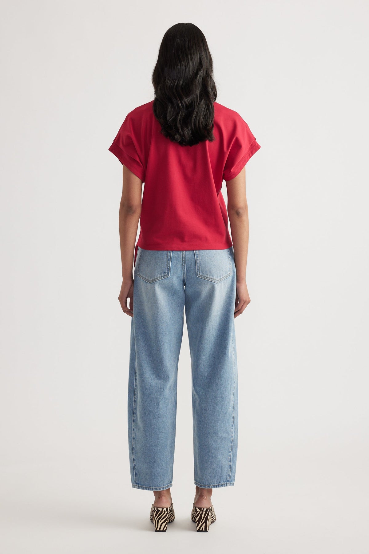 Frankie Satin Side Tie Top