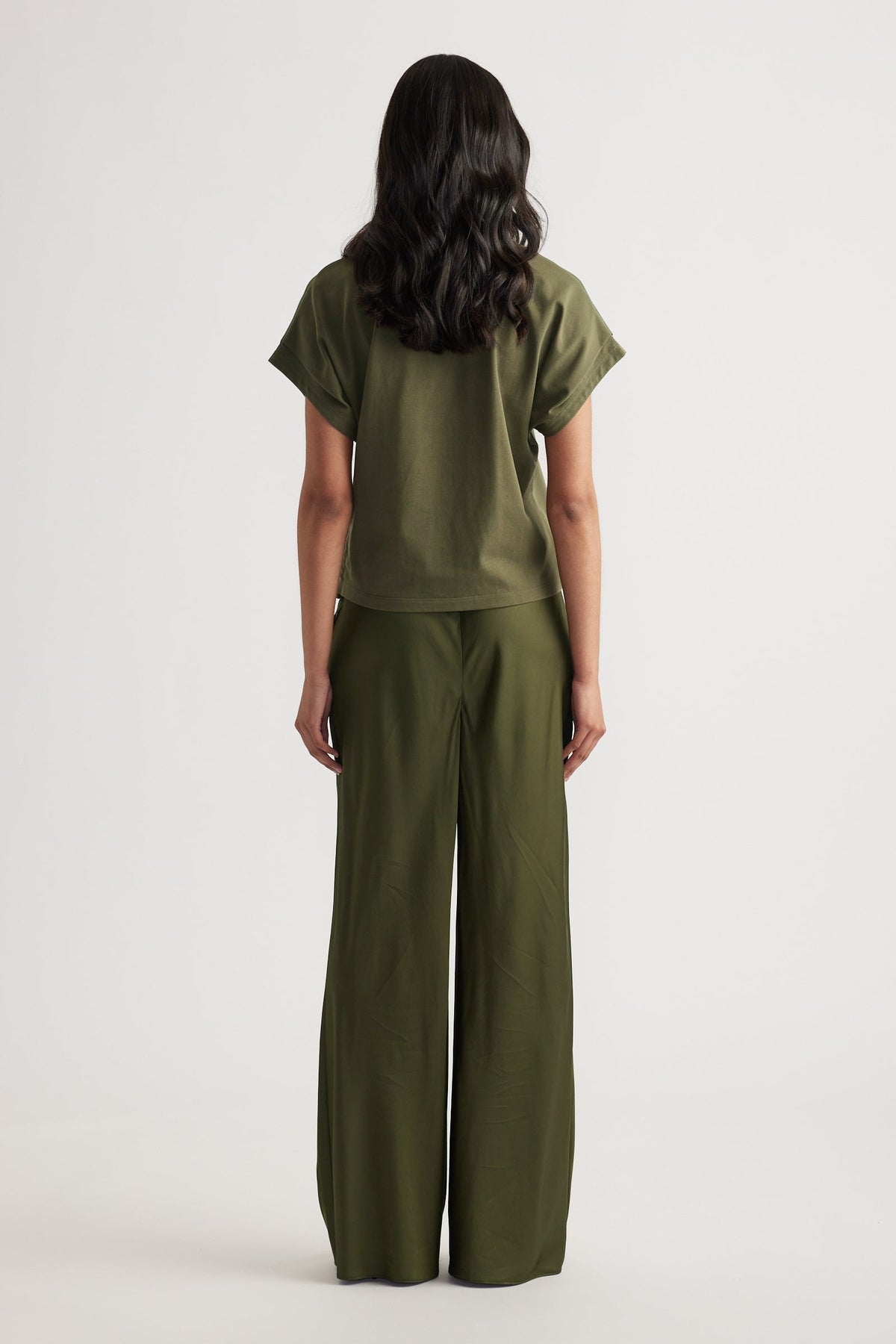 Frankie Satin Side Tie Top