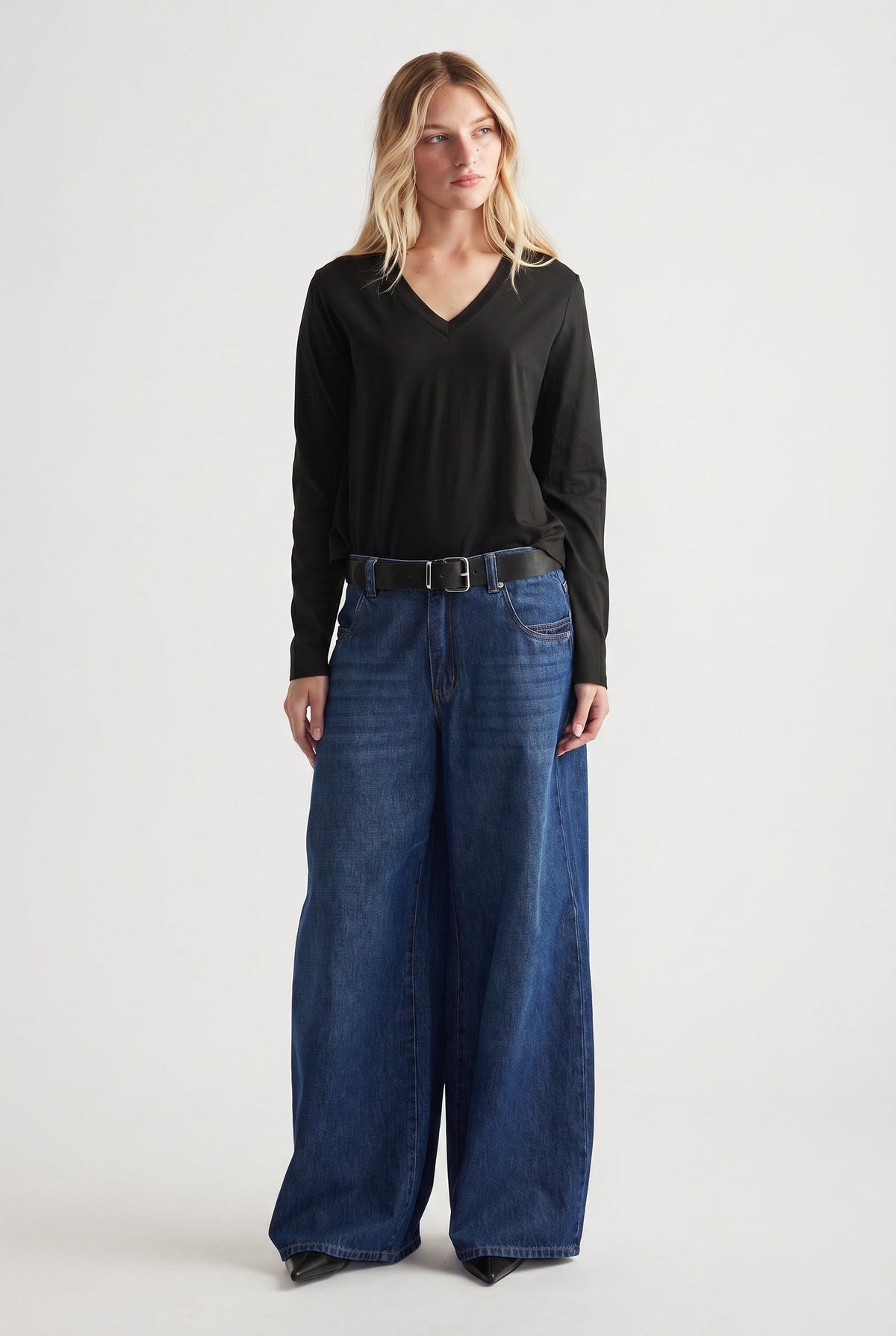 Imogen V Neck Long Sleeve