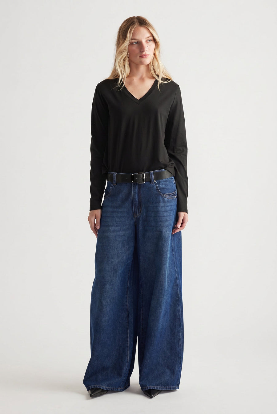 Imogen V Neck Long Sleeve