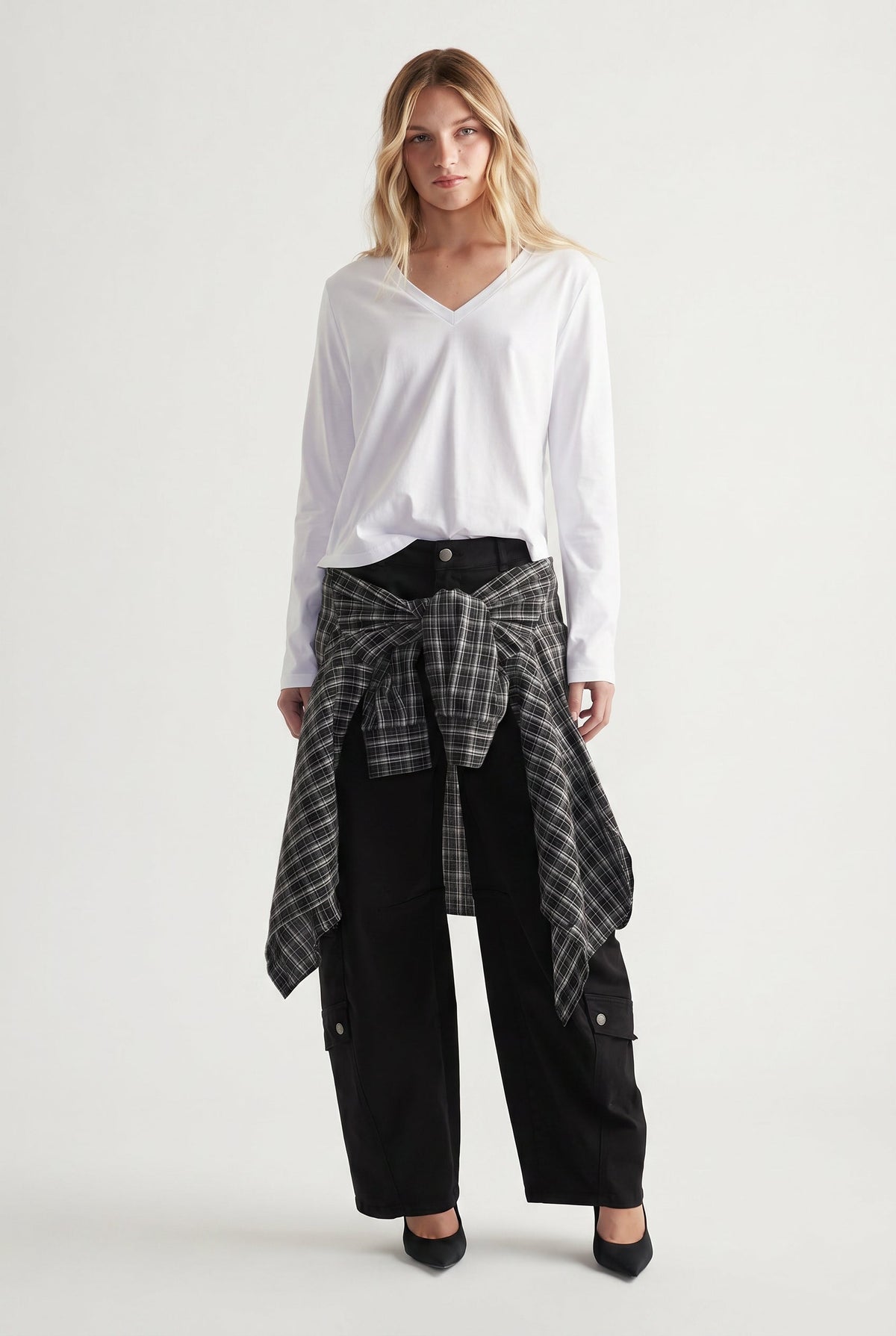 Imogen V Neck Long Sleeve