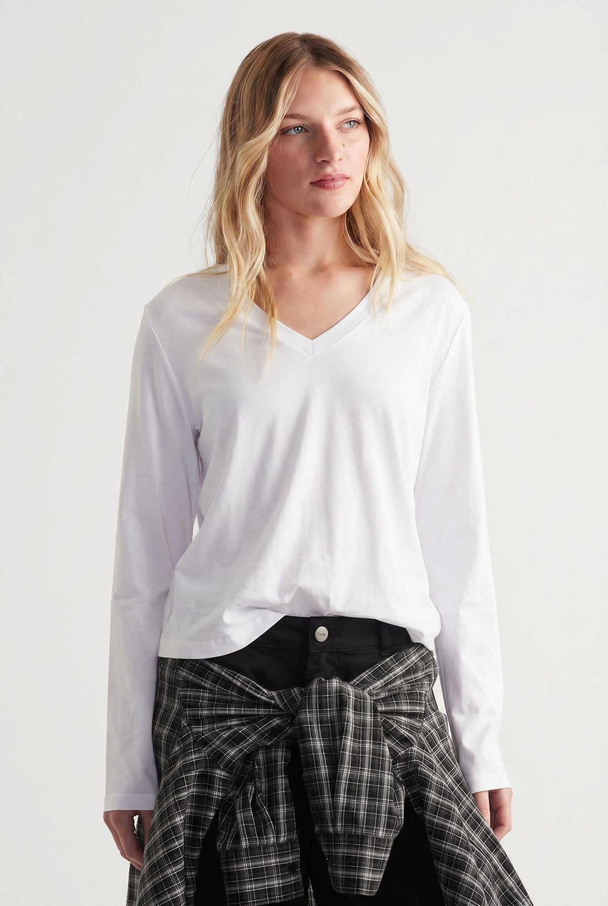 Imogen V Neck Long Sleeve