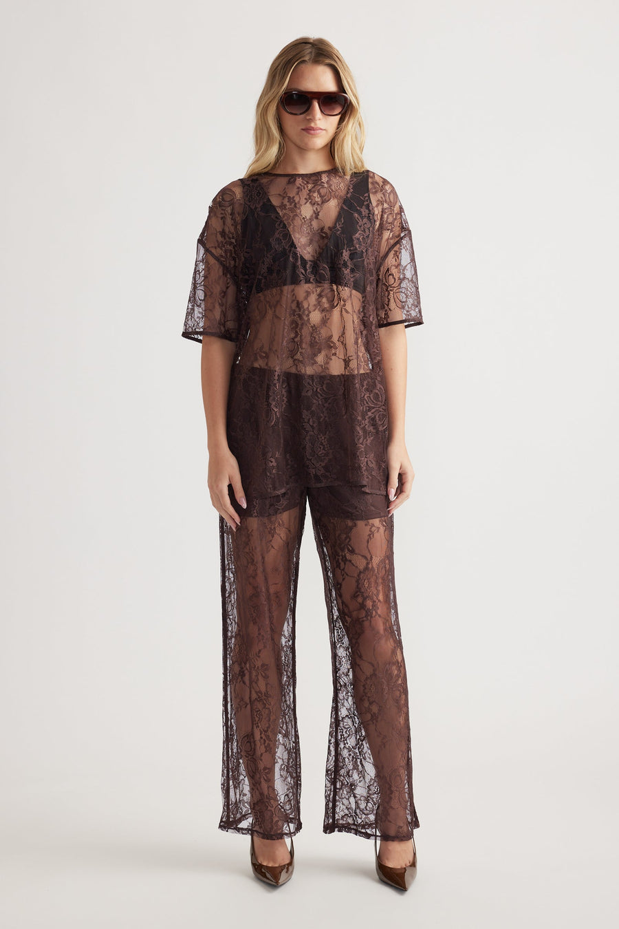 Gia Lace Tee