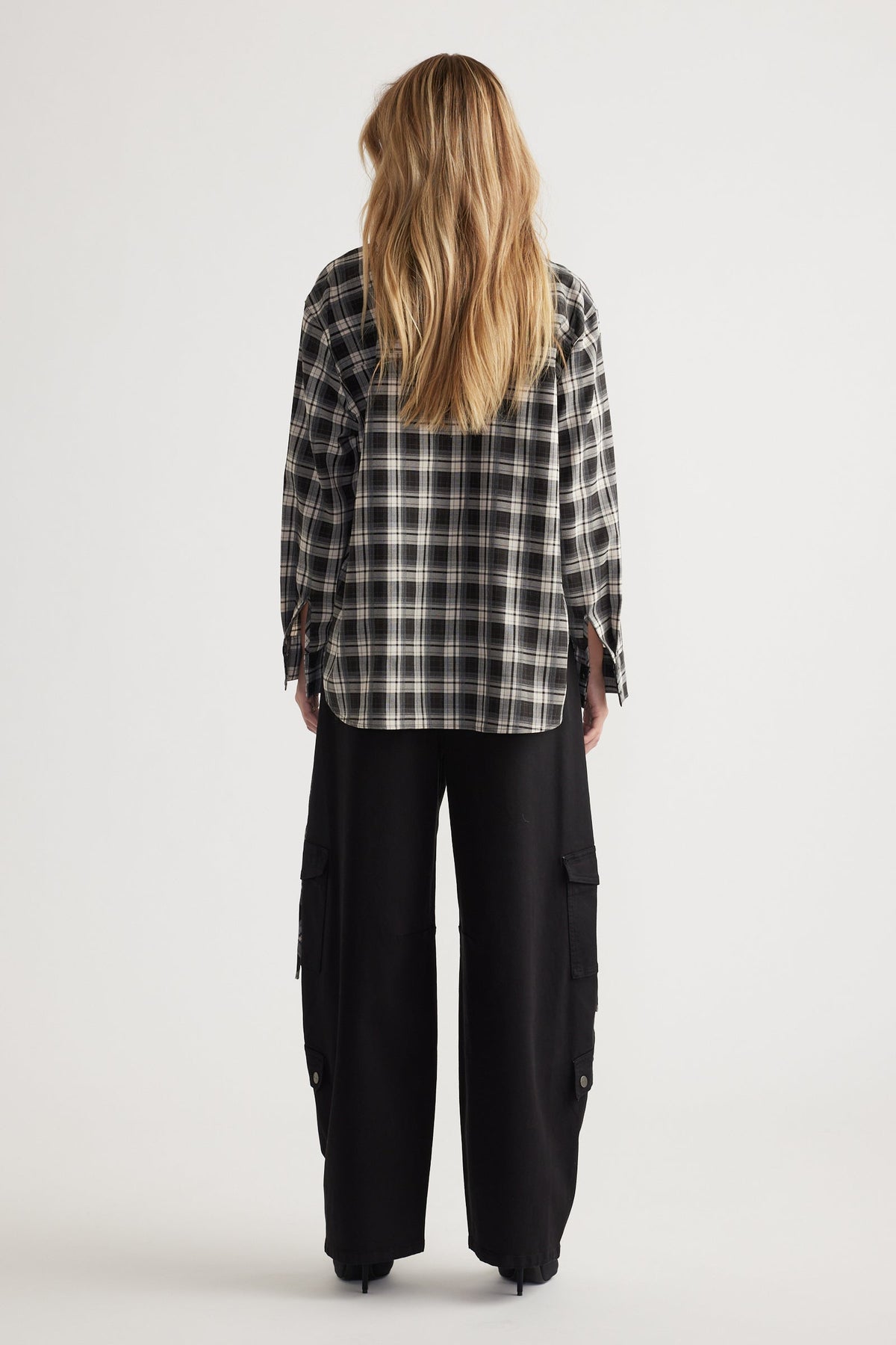 Krystal Tie Check Shirt