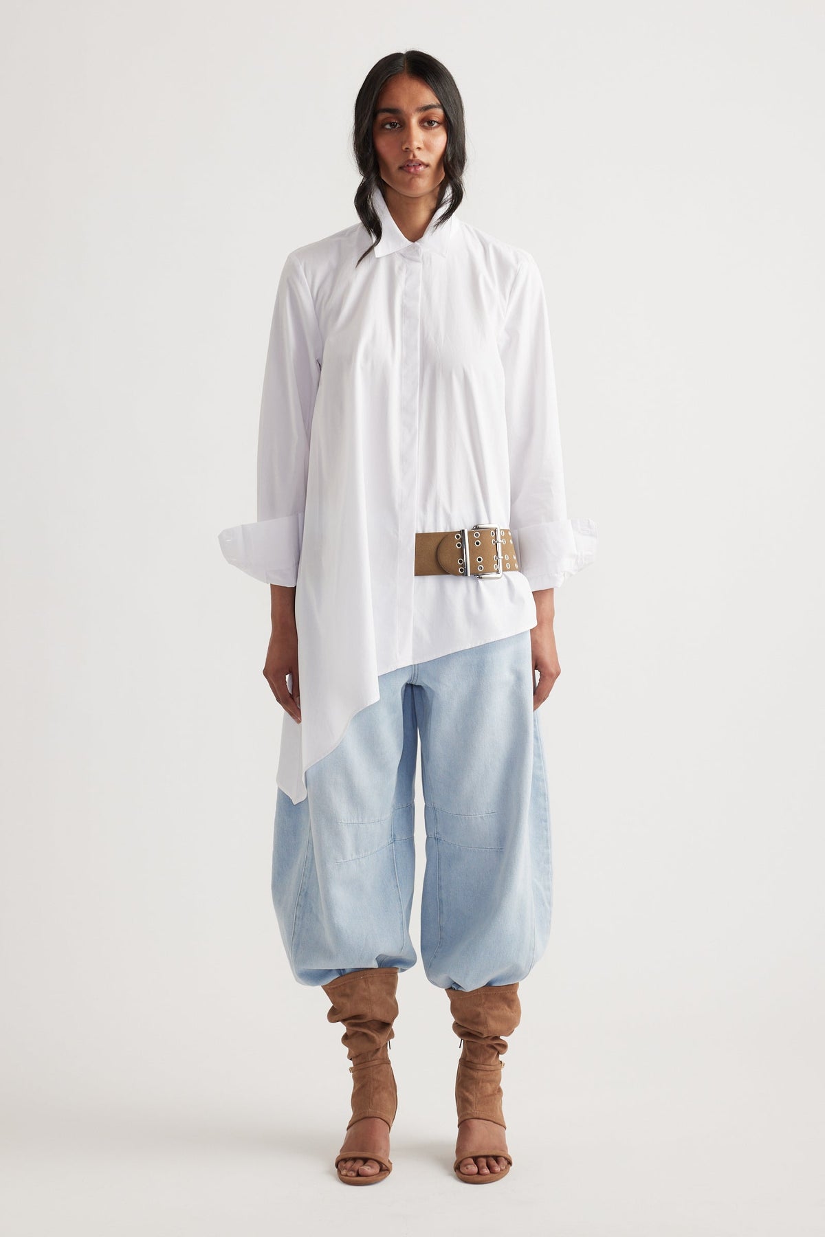 Nikki Asymmetric Shirt