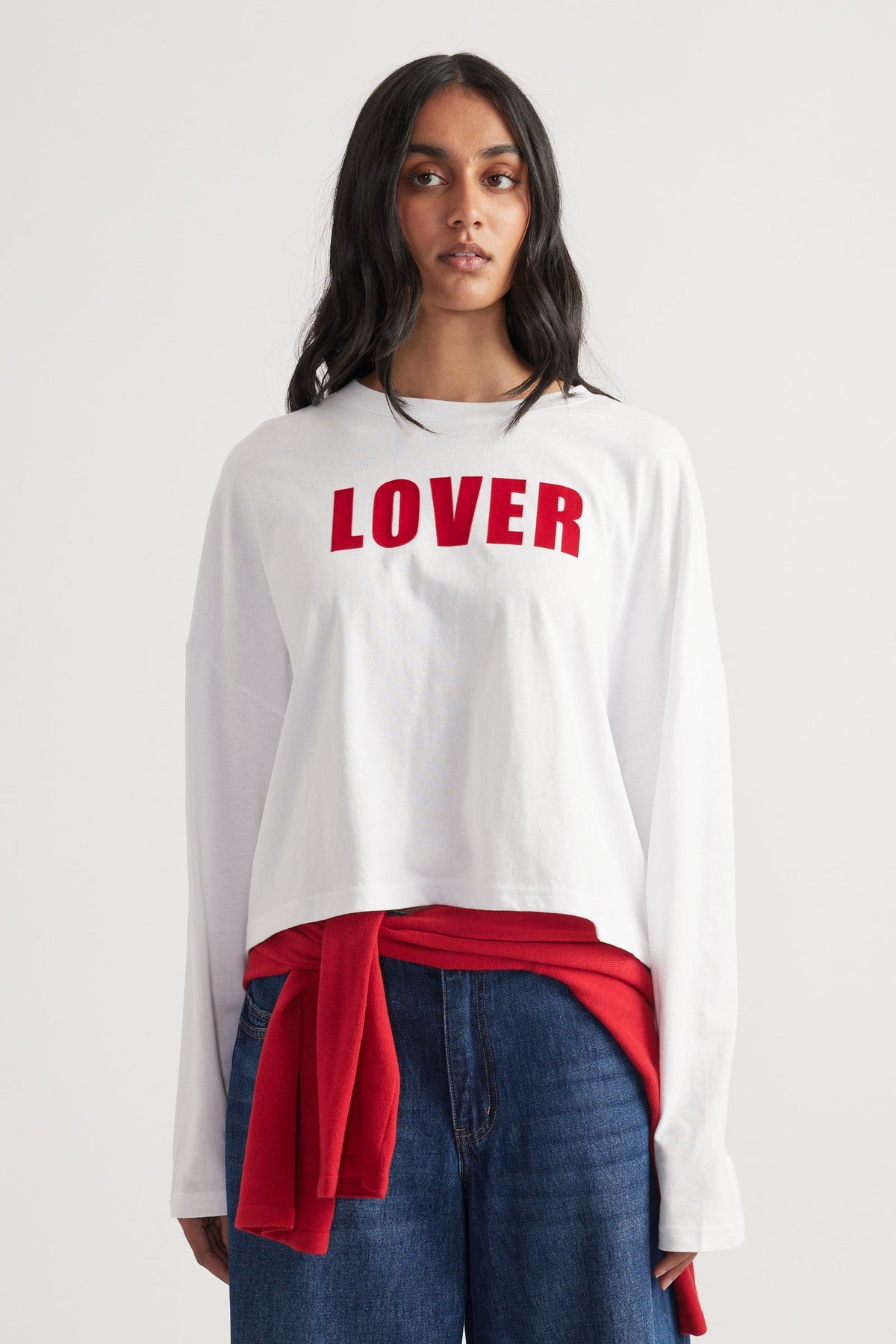 Lover Long Sleeve Print Tee