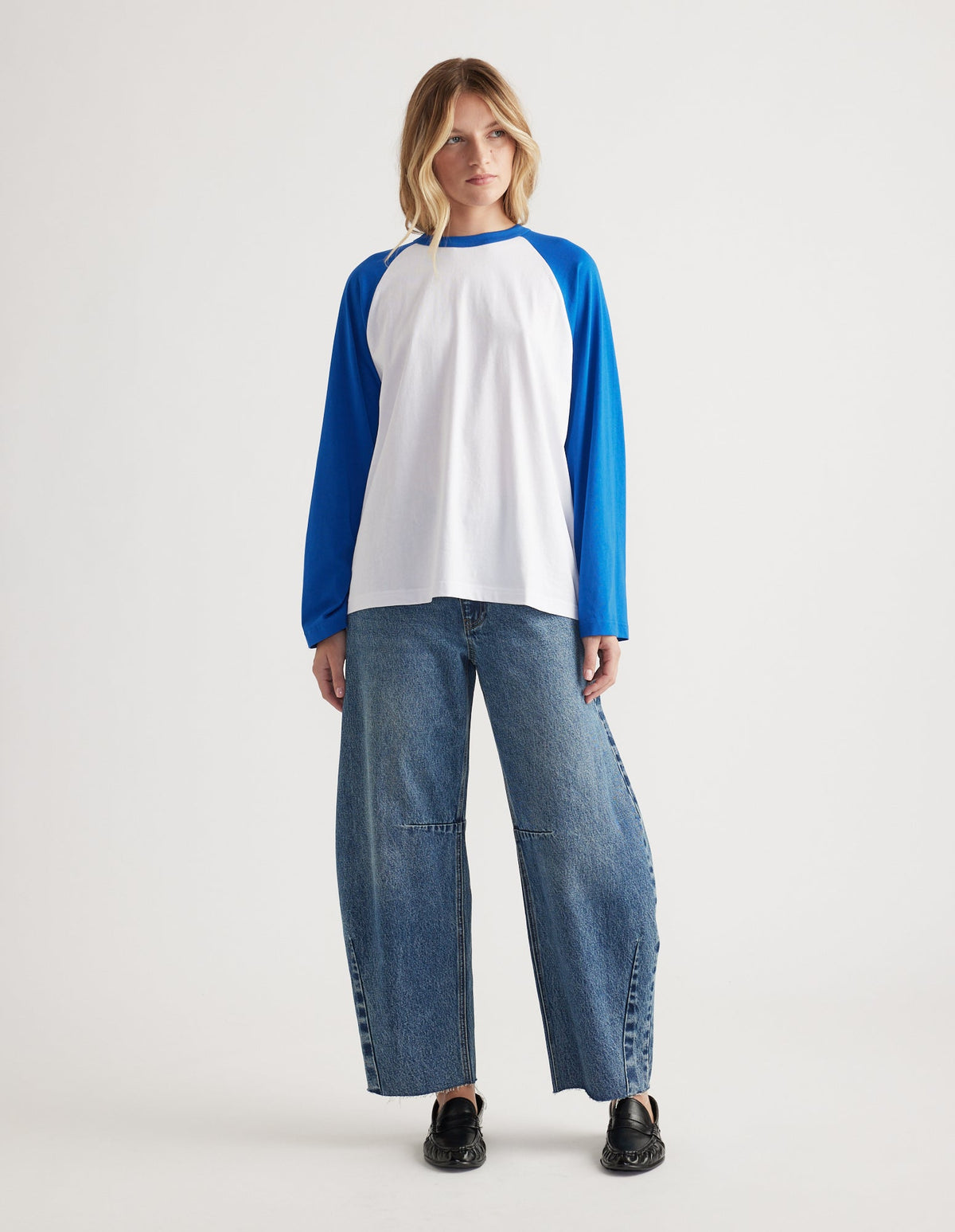 D-Luxe Raglan Long Sleeve Tee