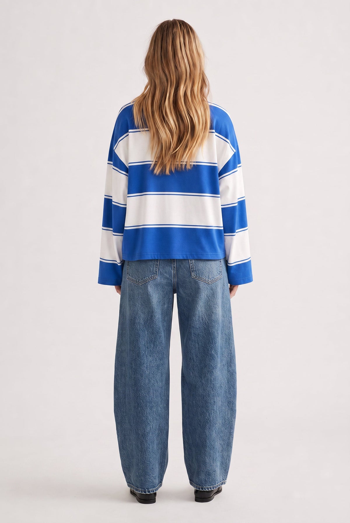 D-Luxe Long Sleeve Stripe Tee